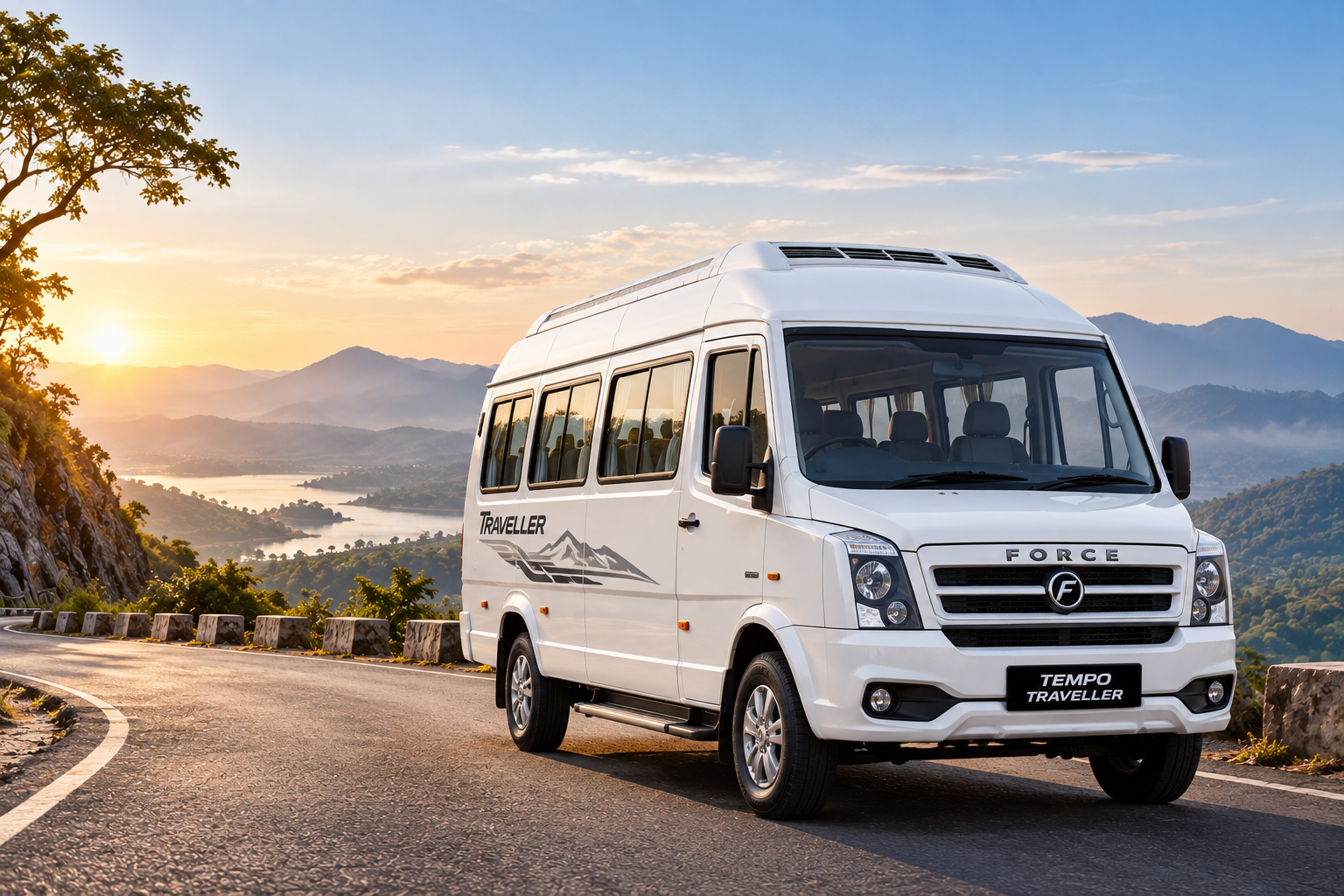 Tempo Traveller minibus for group travel